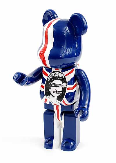 Botterweg Auctions Amsterdam > Blue Bearbrick's Sex Pistols 1000